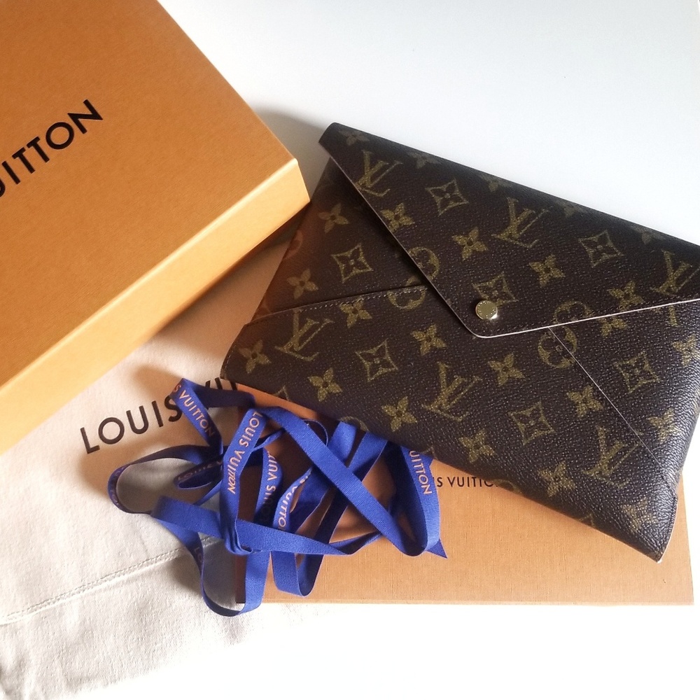 New LV Louis Vuitton Kirigami Bag Pouch Clutch L